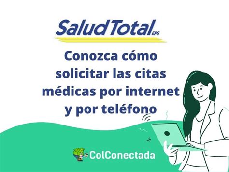 línea gratuita de salud total|Salud Total: Cómo pedir citas por Internet y teléfonos